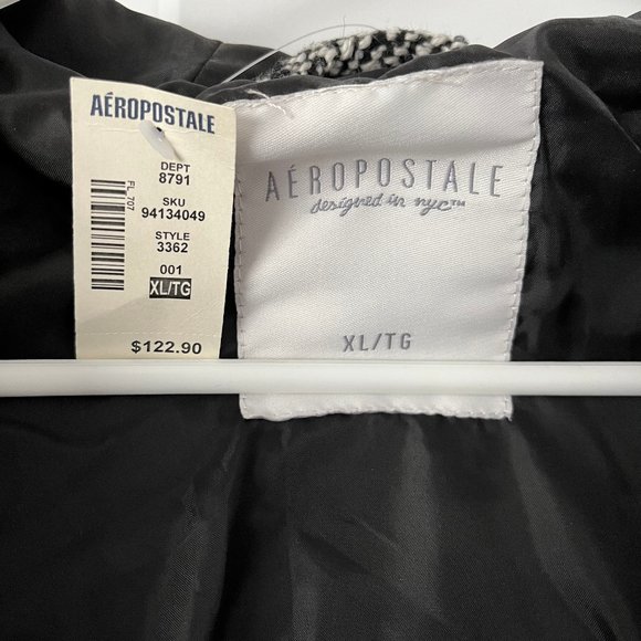 Aeropostale Houndstooth Jacket NWT - Picture 2 of 3
